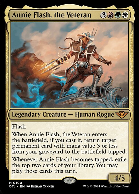 Annie Flash, the Veteran (Outlaws of Thunder Junction)