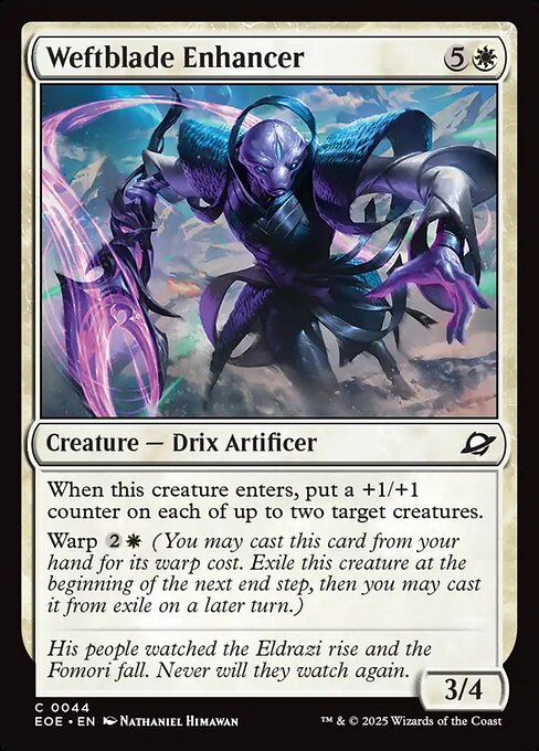 Weftblade Enhancer (Edge of Eternities)