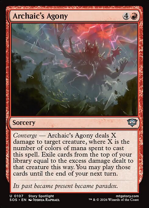 Archaic's Agony (Secrets of Strixhaven)