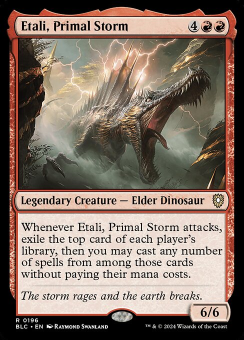 Etali, Primal Storm (Bloomburrow Commander)