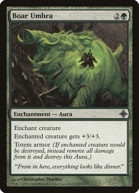 Boar Umbra (Rise of the Eldrazi)