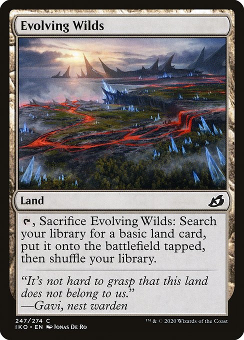 Evolving Wilds (Ikoria: Lair of Behemoths)