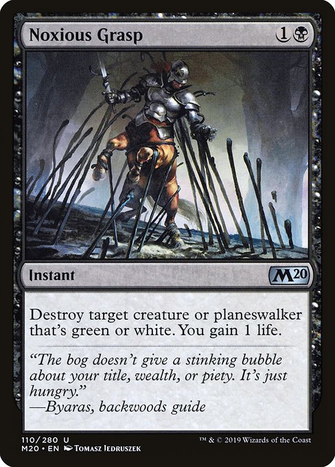 Noxious Grasp (Core Set 2020)