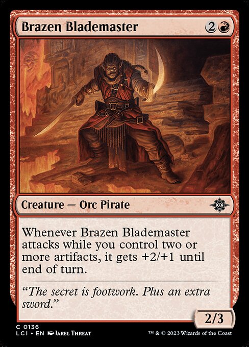 Brazen Blademaster (The Lost Caverns of Ixalan)