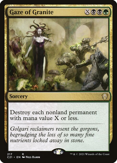 Gaze of Granite (Commander 2021)