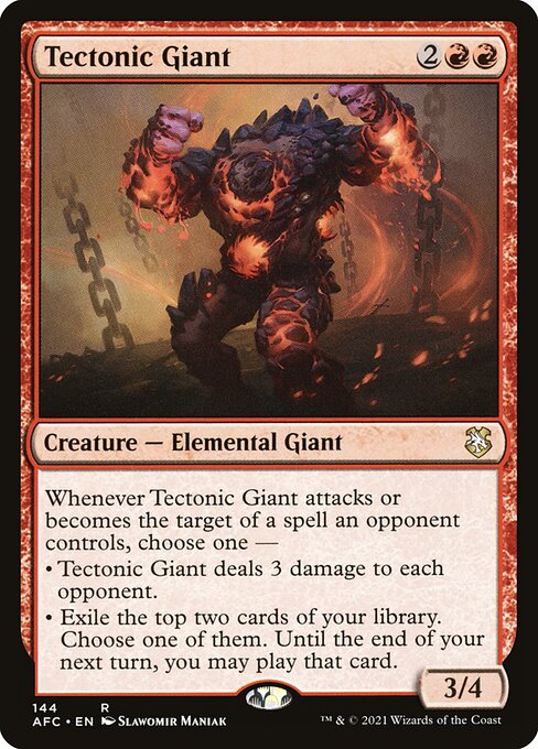 Tectonic Giant (Forgotten Realms Commander)