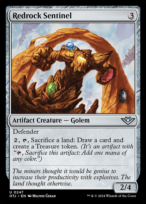 Redrock Sentinel (Outlaws of Thunder Junction)