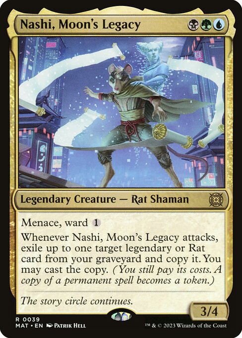 Nashi, Moon's Legacy (March of the Machine: The Aftermath)