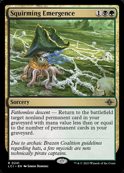 Squirming Emergence (The Lost Caverns of Ixalan)