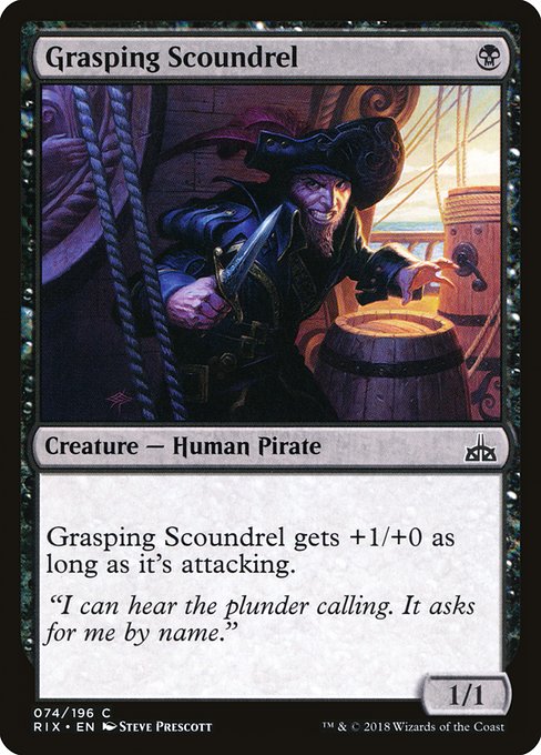 Grasping Scoundrel (Rivals of Ixalan)