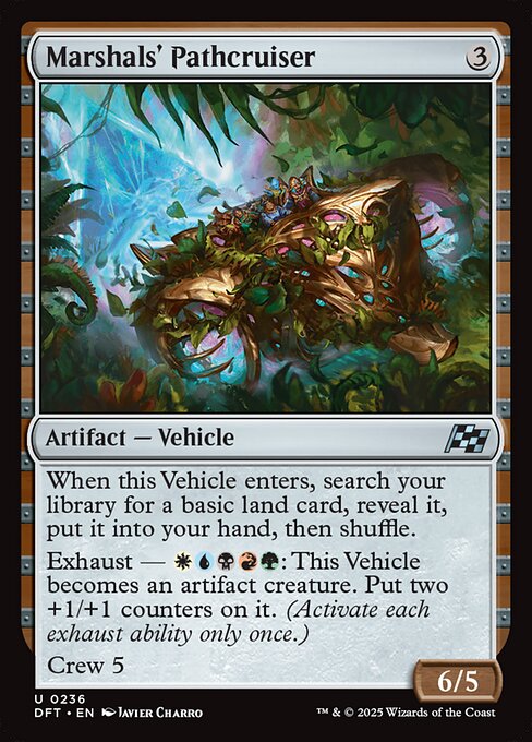 Marshals' Pathcruiser (Aetherdrift)