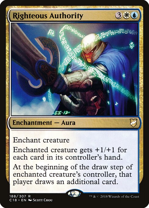 Righteous Authority (Commander 2018)