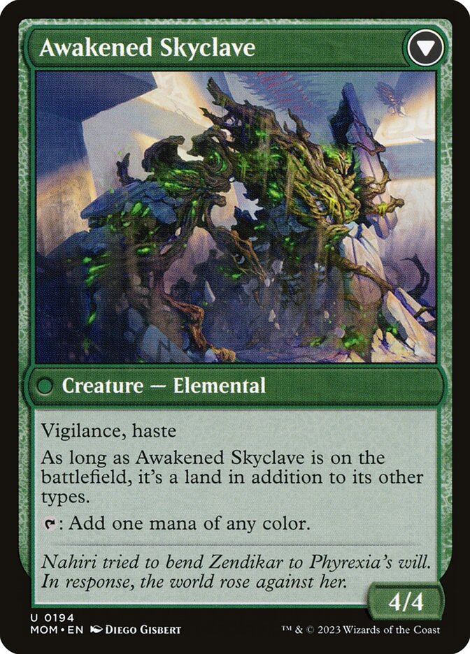 Invasion of Zendikar // Awakened Skyclave (March of the Machine)