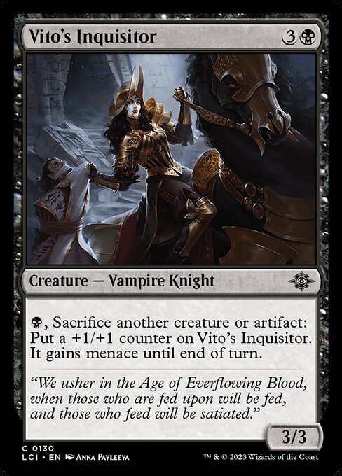 Vito's Inquisitor (The Lost Caverns of Ixalan)