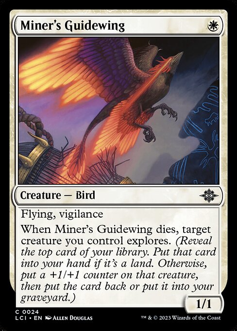 Miner's Guidewing (The Lost Caverns of Ixalan)