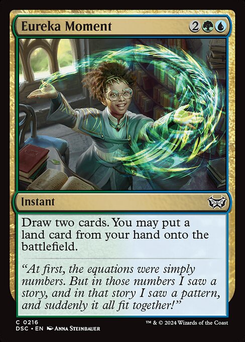 Eureka Moment (Duskmourn: House of Horror Commander)