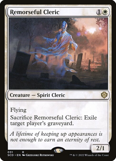 Remorseful Cleric (Starter Commander Decks)
