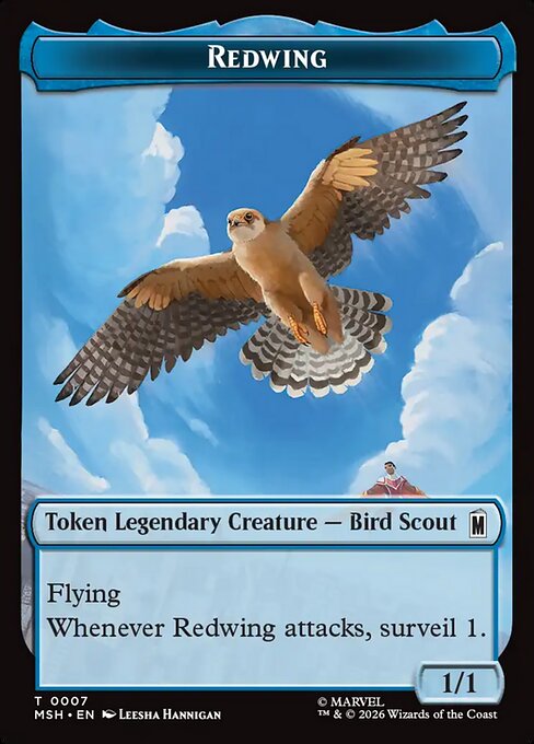 Redwing (Marvel Super Heroes Tokens)