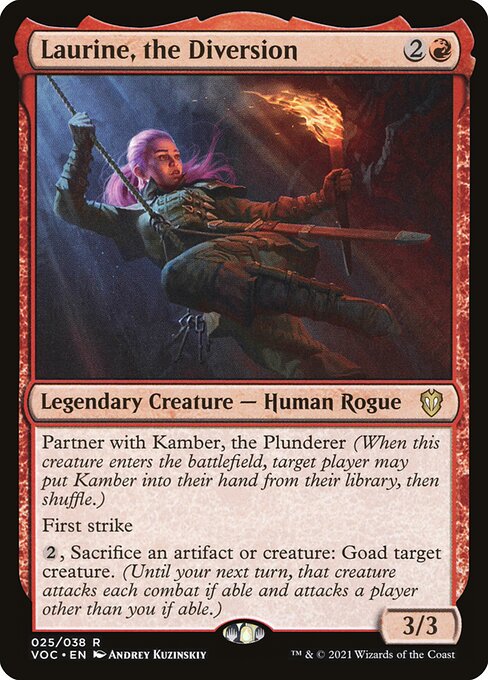 Laurine, the Diversion (Crimson Vow Commander)