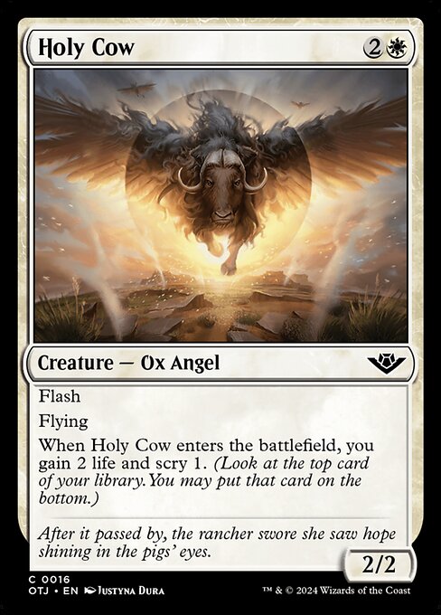Holy Cow (Outlaws of Thunder Junction)