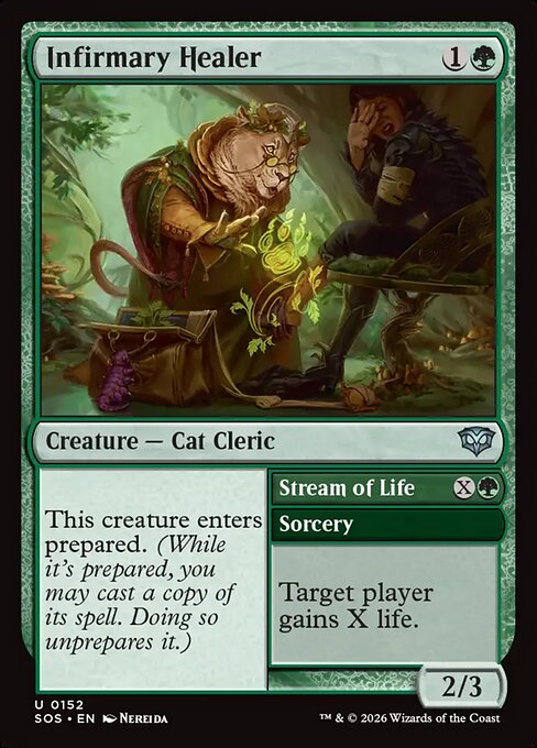 Infirmary Healer // Stream of Life (Secrets of Strixhaven)