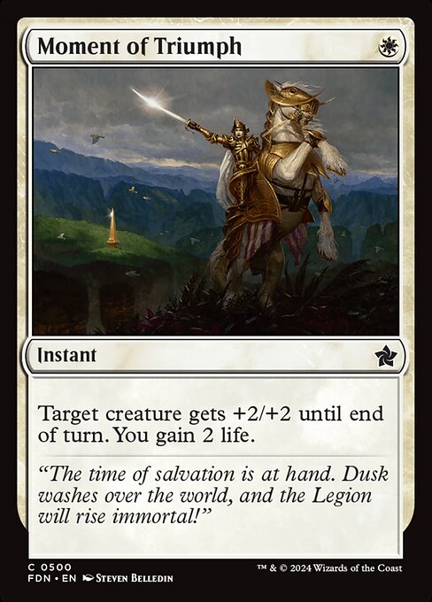 Moment of Triumph (Foundations)