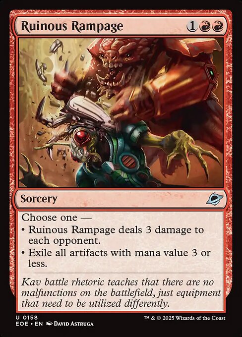 Ruinous Rampage (Edge of Eternities)