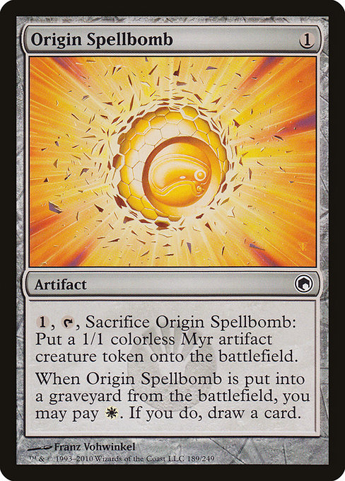 Origin Spellbomb (Scars of Mirrodin)