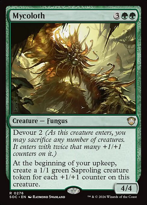 Mycoloth (Secrets of Strixhaven Commander)