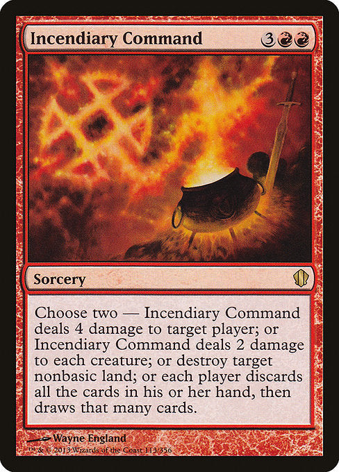 Incendiary Command (Commander 2013)