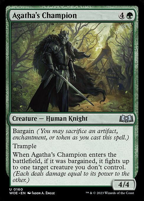 Agatha's Champion (Wilds of Eldraine)