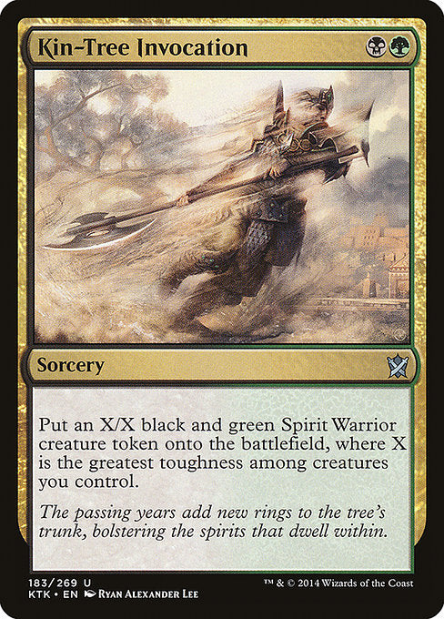 Kin-Tree Invocation (Khans of Tarkir)