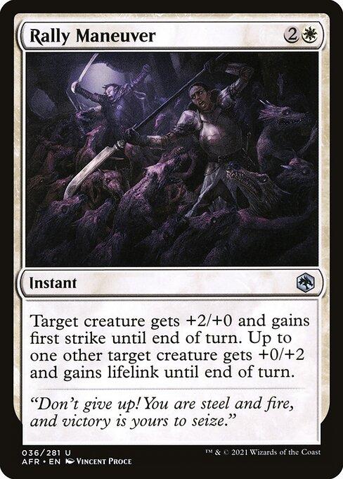 Rally Maneuver (Adventures in the Forgotten Realms)