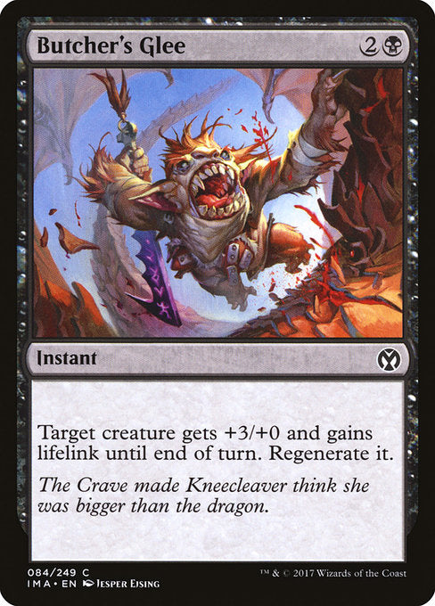 Butcher's Glee (Iconic Masters)