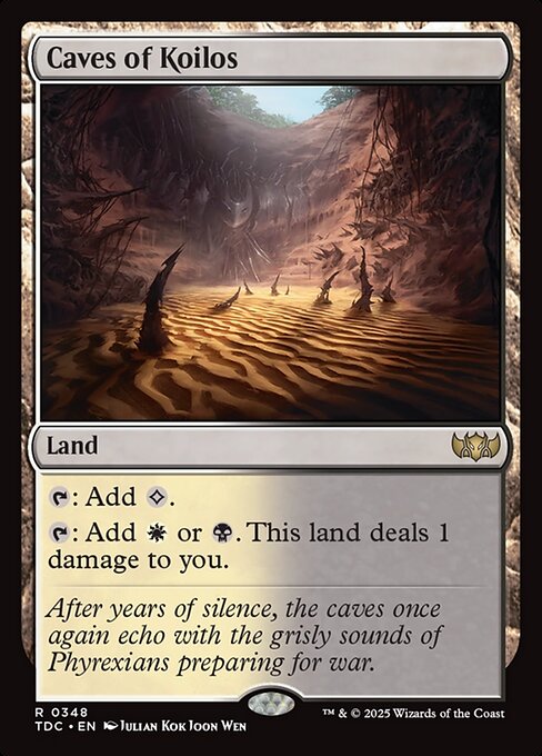 Caves of Koilos (Tarkir: Dragonstorm Commander)
