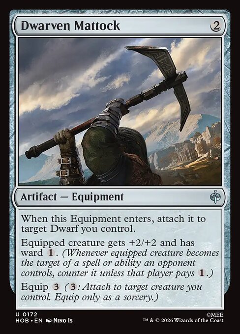 Dwarven Mattock (The Hobbit)
