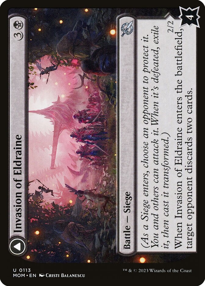 Invasion of Eldraine // Prickle Faeries (March of the Machine)
