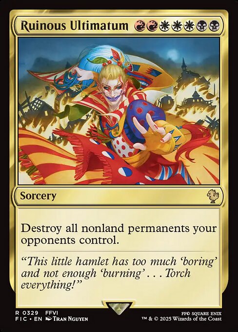 Ruinous Ultimatum (Final Fantasy Commander)
