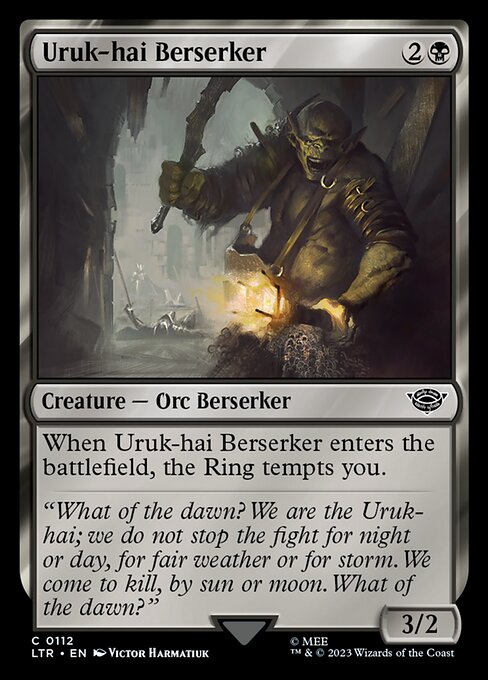 Uruk-hai Berserker (The Lord of the Rings: Tales of Middle-earth)
