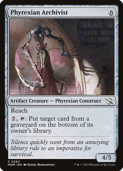 Phyrexian Archivist (March of the Machine)