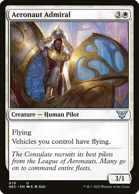 Aeronaut Admiral (Neon Dynasty Commander)