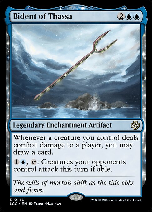 Bident of Thassa (The Lost Caverns of Ixalan Commander)