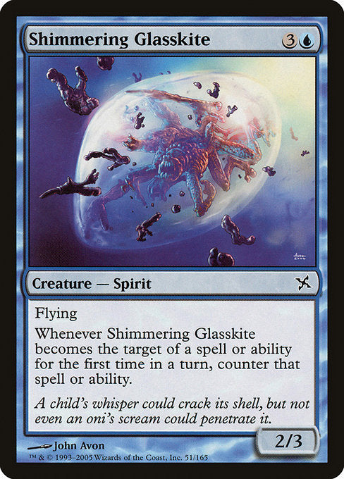 Shimmering Glasskite (Betrayers of Kamigawa)