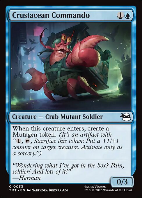 Crustacean Commando (Teenage Mutant Ninja Turtles)