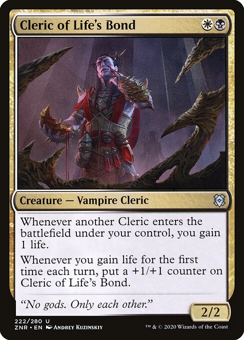 Cleric of Life's Bond (Zendikar Rising)