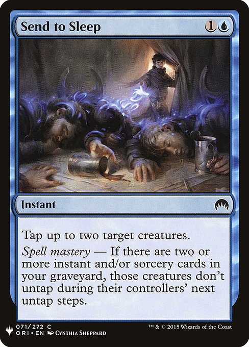 Send to Sleep (The List)