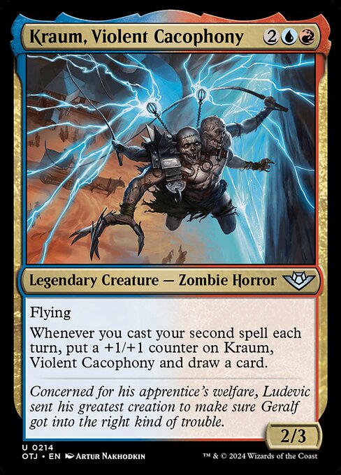 Kraum, Violent Cacophony (Outlaws of Thunder Junction)
