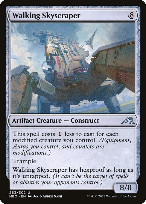 Walking Skyscraper (Kamigawa: Neon Dynasty)