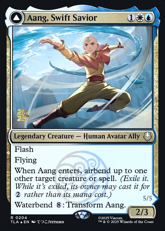 Aang, Swift Savior // Aang and La, Ocean's Fury (Avatar: The Last Airbender Promos)