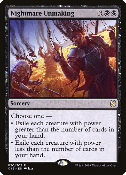 Nightmare Unmaking (Commander 2019)